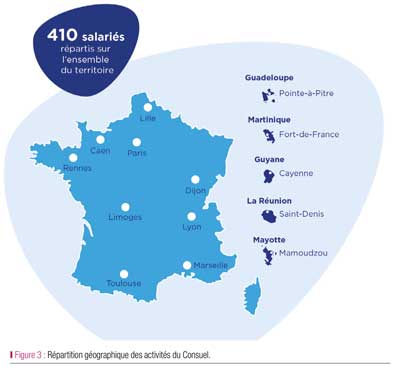 CONSUEL 410 SALARIES